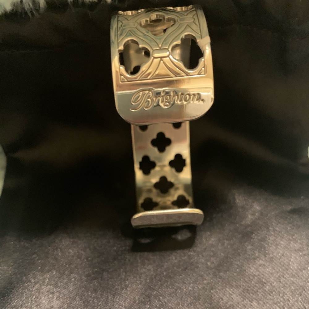 Brighton London Narrow Cuff Bracelet with Insert - Picture 2 of 7